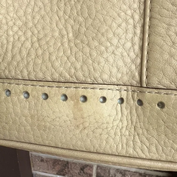 Vintage Coach Pebbled Leather Hampton Tassel Satchel No. 5055 - Picture 7 of 15